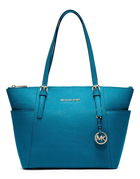 michael kors turquoise handbag.